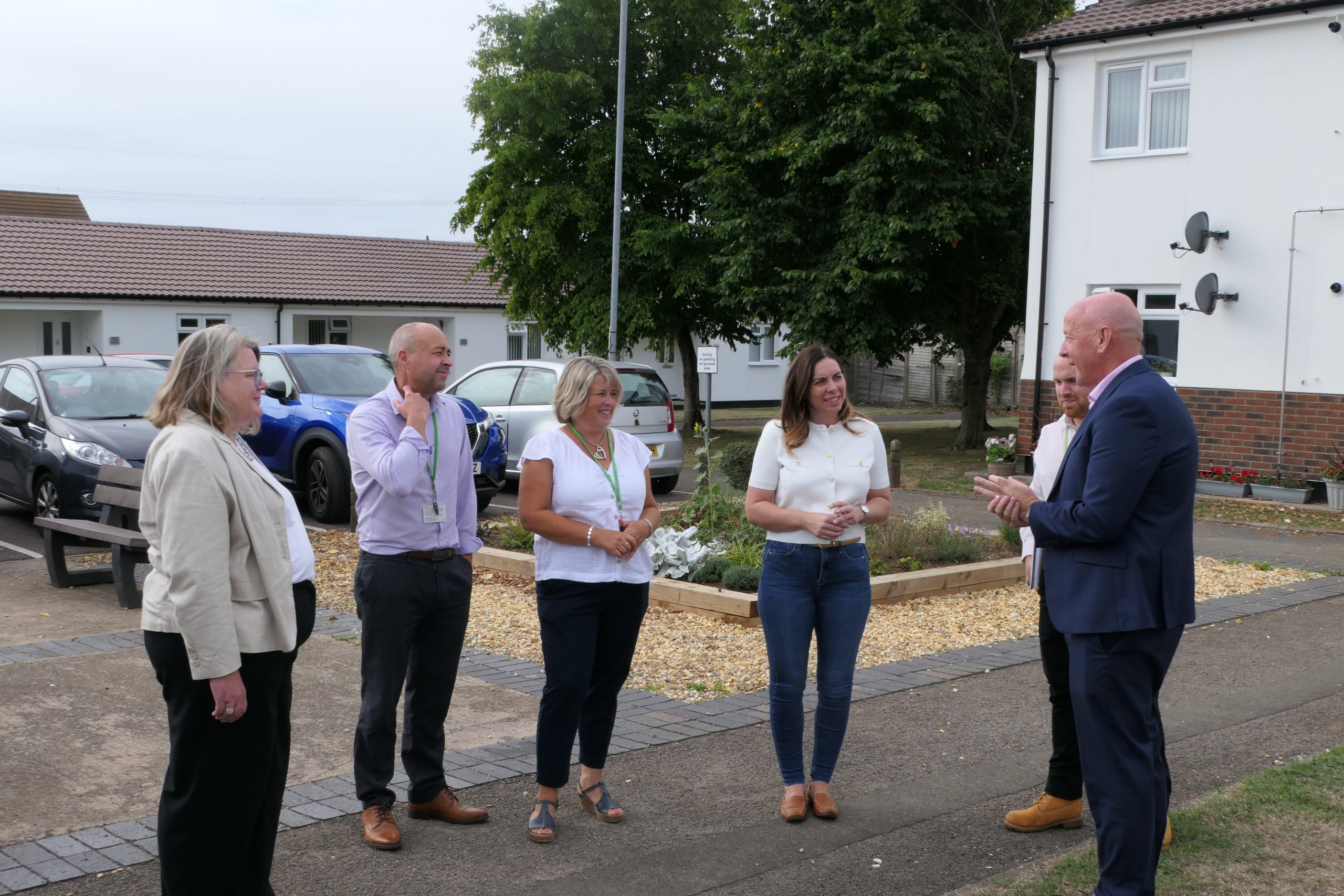 MHA welcome Council Leader and CEO to its latest retrofit homes thumbnail