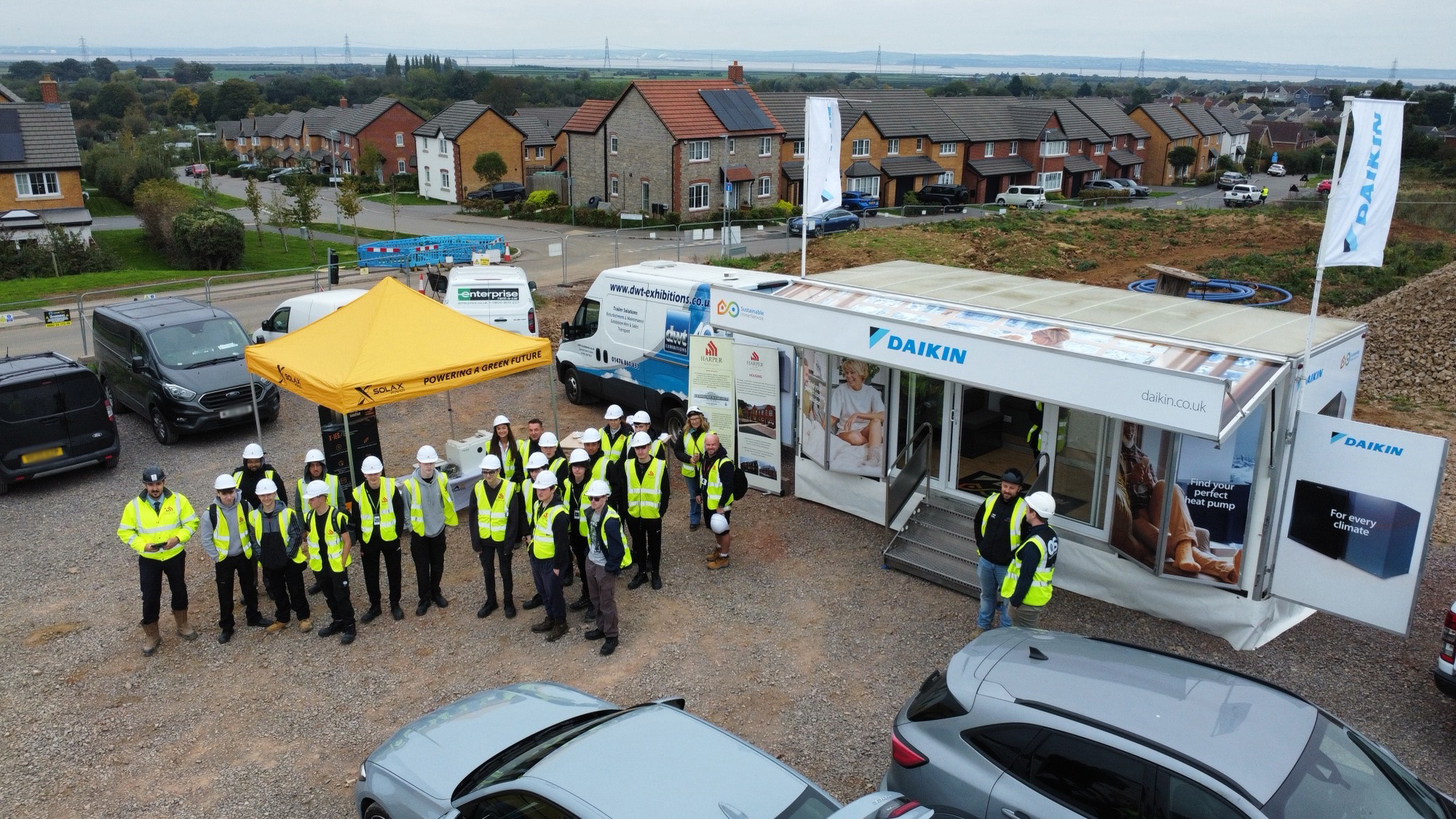 Coleg Gwent students visit MHA development thumbnail
